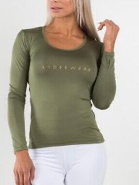 Ryderwear Highway Long Sleeve Top, Army Green